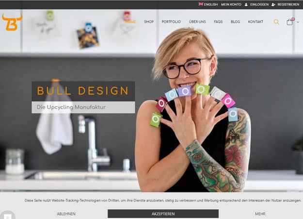 Milena Paralis Referenz Bulldesign: WooCommerce Shop erstellen lassen vom WooCommerce Prommierer Freelancer