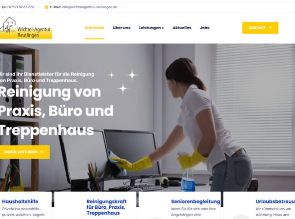 Referenz Wichtelagentur Reutlingen Website erstellen lassen Freelancer
