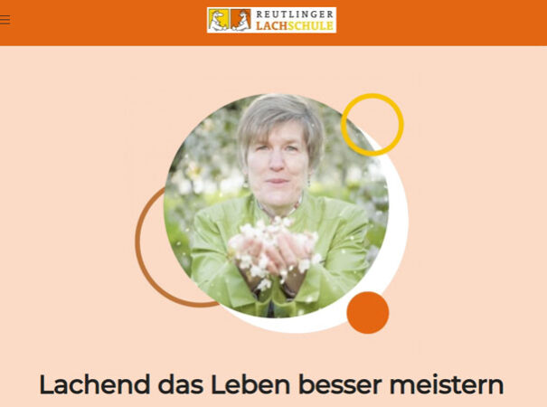 Reutlinger Lachschule Referenz, Website neu gestalten, Website Relaunch
