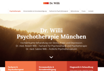 Webseiten für Ärzte Referenz Dr. Willi