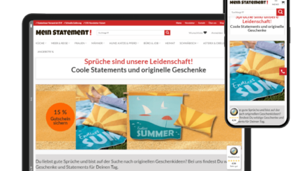 Milena Paralis Referenz WooCommerce Onlineshop Mein-Statement