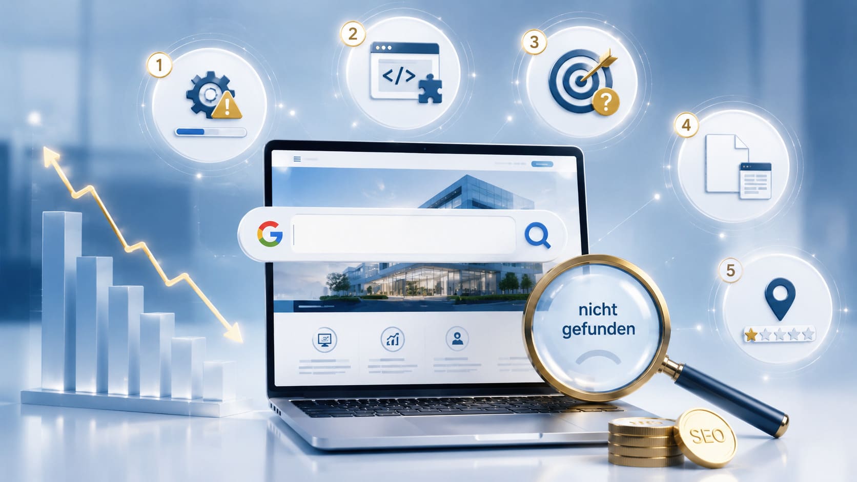 Google findet Ihr Unternehmen nicht 5 Gründe